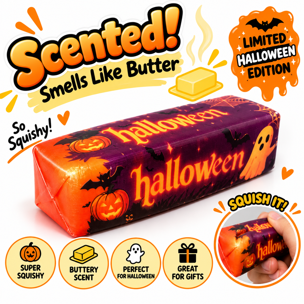 'Halloween' Butter Squishy